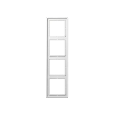 4 slot frame LS990 JUNG LS984WW (white)