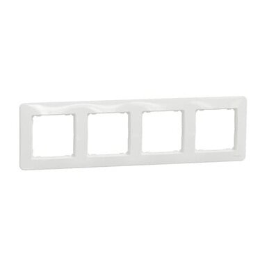 4 vietų rėmelis Schneider Electric Sedna Design SDD311804 (baltas)