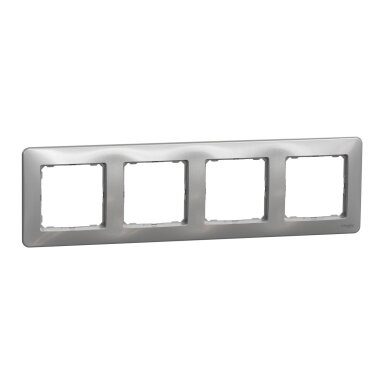 4 vietų rėmelis Schneider Electric Sedna Design SDD313804 (aliuminis)