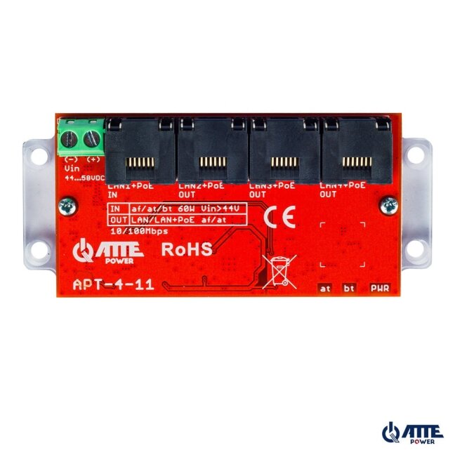 4-port switch ATTE APT-4-11 4-port switch ATTE APT-4-11