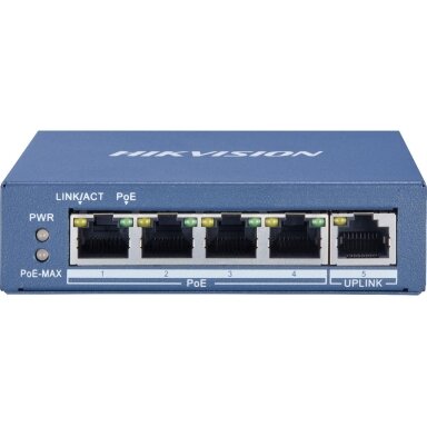 5 port 4 PoE port Switch Hik-vision DS-3E0505P-E/M