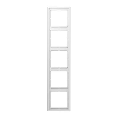 5 slot frame LS990 JUNG LS985WW (white)