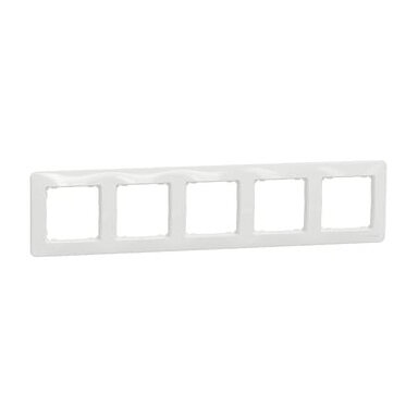 5 vietų rėmelis Schneider Electric Sedna Design SDD311805 (baltas)