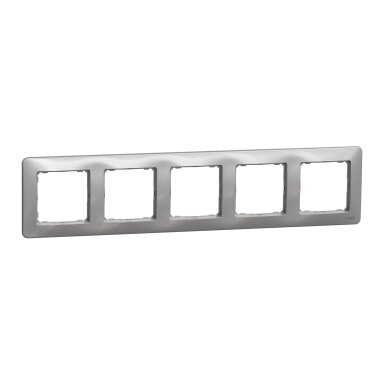 5 vietų rėmelis Schneider Electric Sedna Design SDD313805 (aliuminis)
