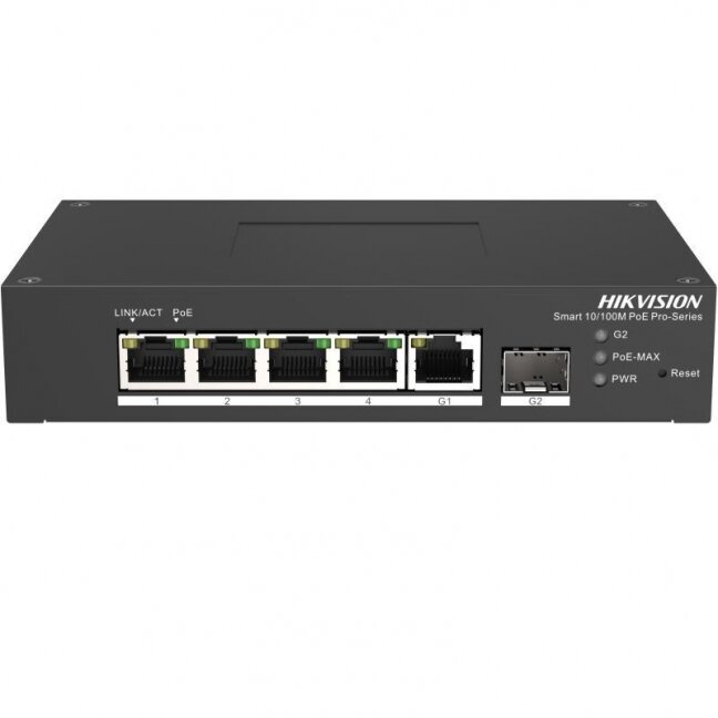 5 port 4 PoE port Switch Hik-vision DS-3E0505HP-E 5 port 4 PoE port Switch Hik-vision DS-3E0505HP-E