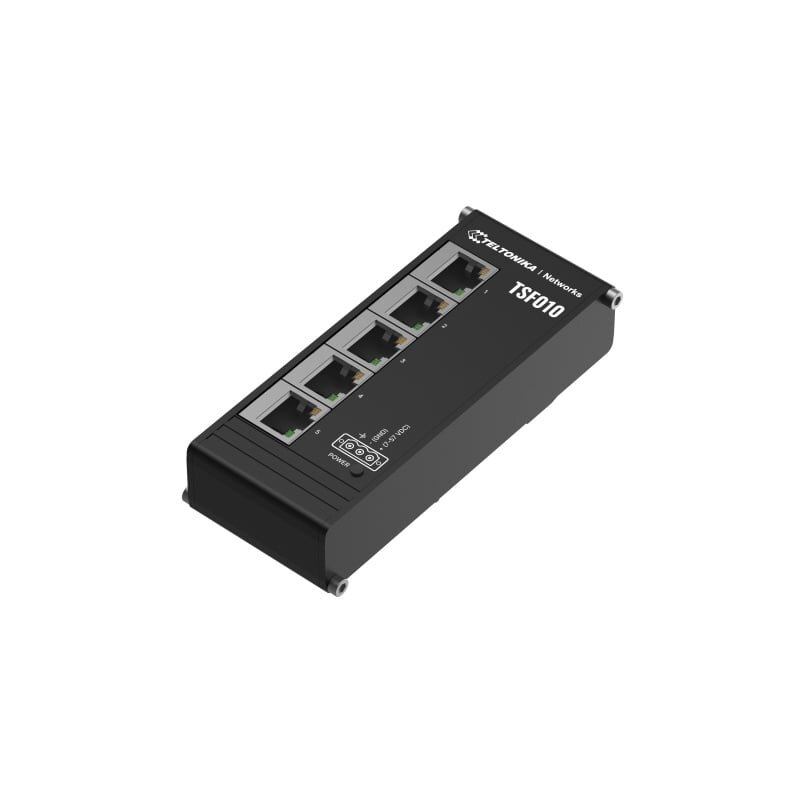 5 ports TELTONIKA TSF010 Industrial Unmanaged Switch 5 ports TELTONIKA TSF010 Industrial Unmanaged Switch
