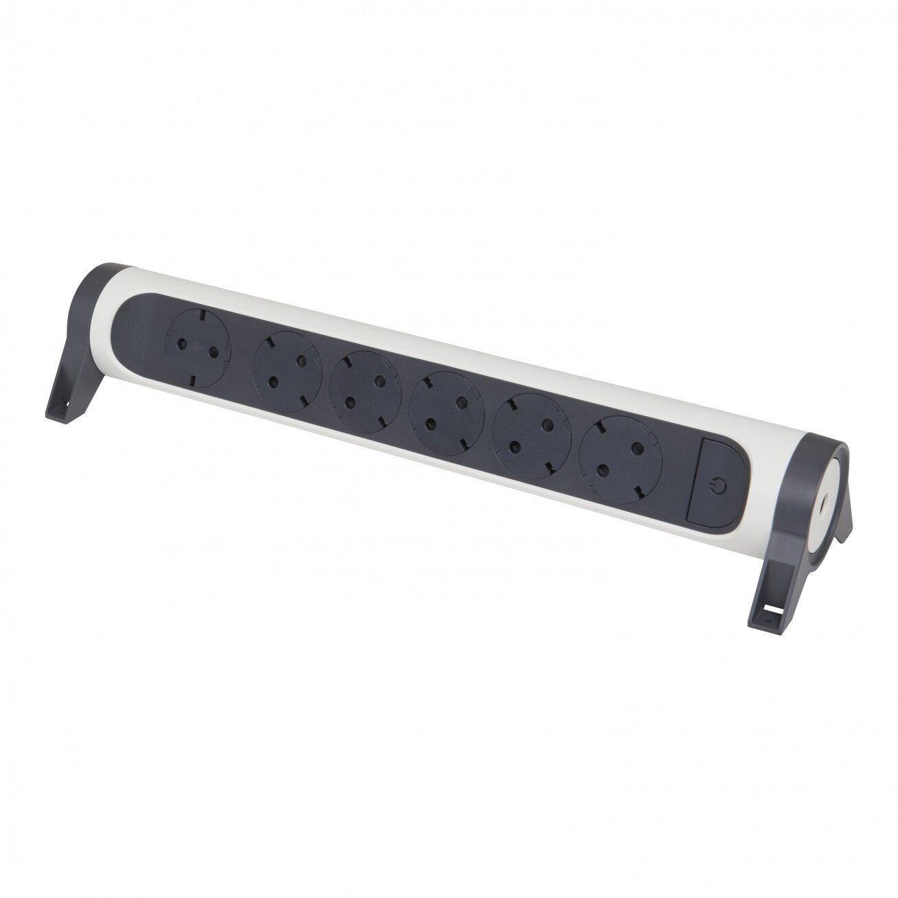 6-place extension cord with grounding Legrand 694547 (without wire, with switch, white)