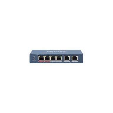 6 ports, 4 PoE ports switch Hikvision DS-3E0106HP-E