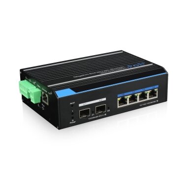6 port 4 PoE port Switch UTEPO UTP7304GE-POE 150 W