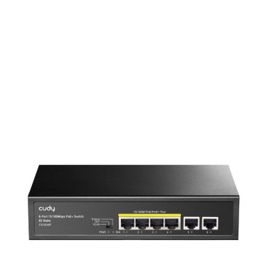 6-port switch CUDY FS1006P