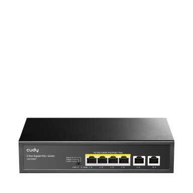 6-port switch CUDY GS1006P
