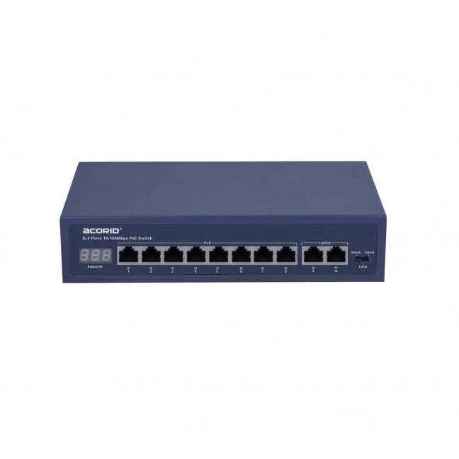 6 prievadų komutatorius Acorid LS5306P (4 PoE, 2 Uplink, 1.2 Gbps) 6 prievadų komutatorius Acorid LS5306P (4 PoE, 2 Uplink, 1.2 Gbps)