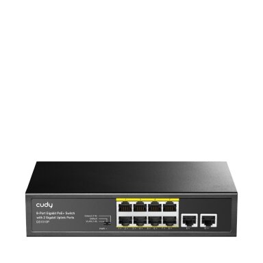 8-port switch CUDY GS1010P