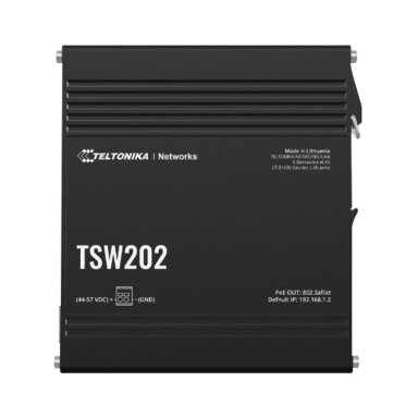 8-port industrial switch TELTONIKA TSW202000000 (PoE)