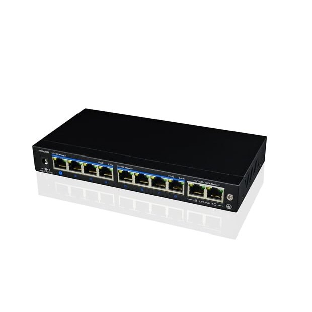 8 ports, 8 PoE switch UTEPO UTP3-SW08-TP120-A1