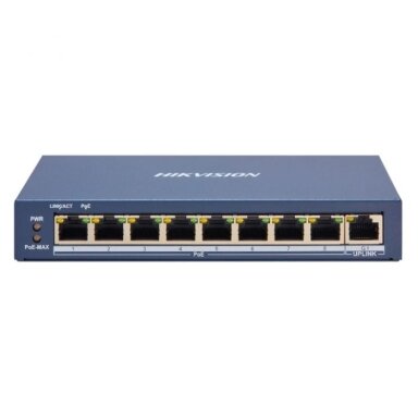 9 port 8 PoE port Switch Hikvision DS-3E1309P-SI