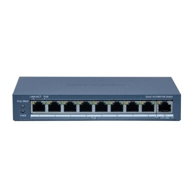 9 port 8 PoE port Switch Hikvision DS-3E1309P-EI(B)