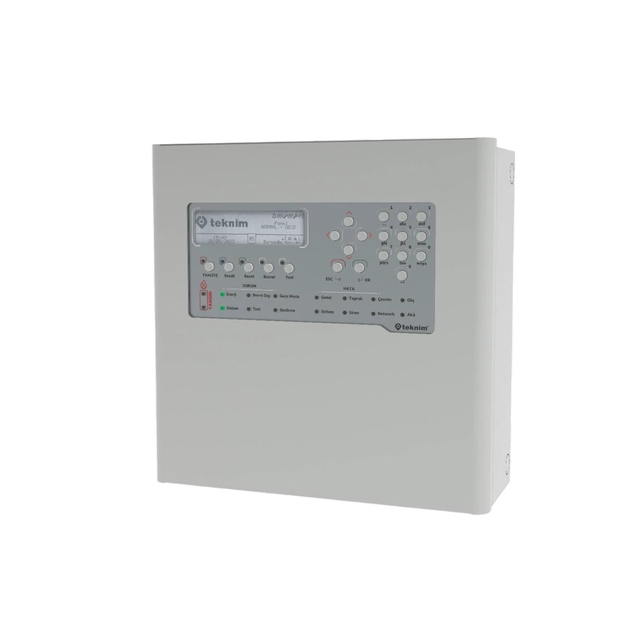 Addressable fire alarm panel Teknim TFP-2211 (1 loop, expandable to 2 loops, LT) Addressable fire alarm panel Teknim TFP-2211 (1 loop, expandable to 2 loops, LT)