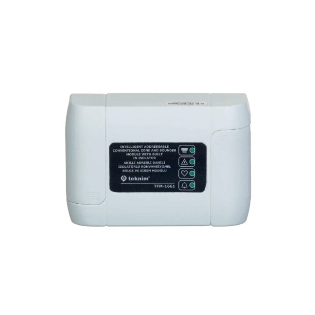 Addressable conventional zone interface module Teknim TFM-1661 (with isolator) Addressable conventional zone interface module Teknim TFM-1661 (with isolator)