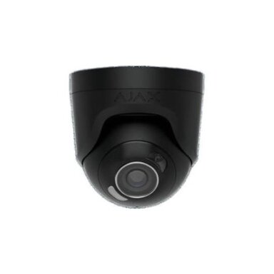 Ajax TurretCam HL 126260.197.BL1 F2.8 (black, 5MP, 50m IR+LED, Hybrid Light, True WDR, IP65)