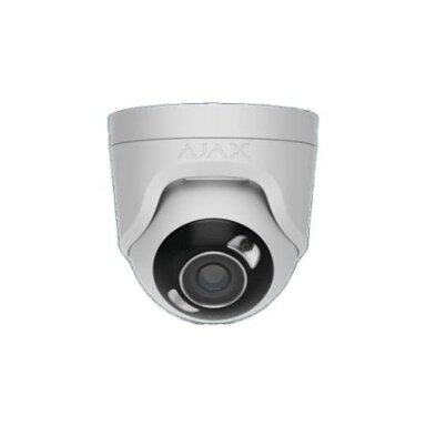 Ajax TurretCam HL 126261.197.WH1 F2.8 (white, 5MP, 50m IR+LED, Hybrid Light, True WDR, IP65)