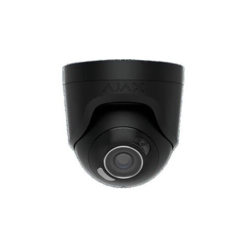 Ajax TurretCam HL 126260.197.BL1 F2.8 (black, 5MP, 50m IR+LED, Hybrid Light, True WDR, IP65)