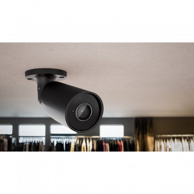 AJAX BULLETCAM 5MP BULLET IP CAMERA , 2,8MM (100°) , IR 35M, MIC, MICROSD, IP65, BLACK 2
