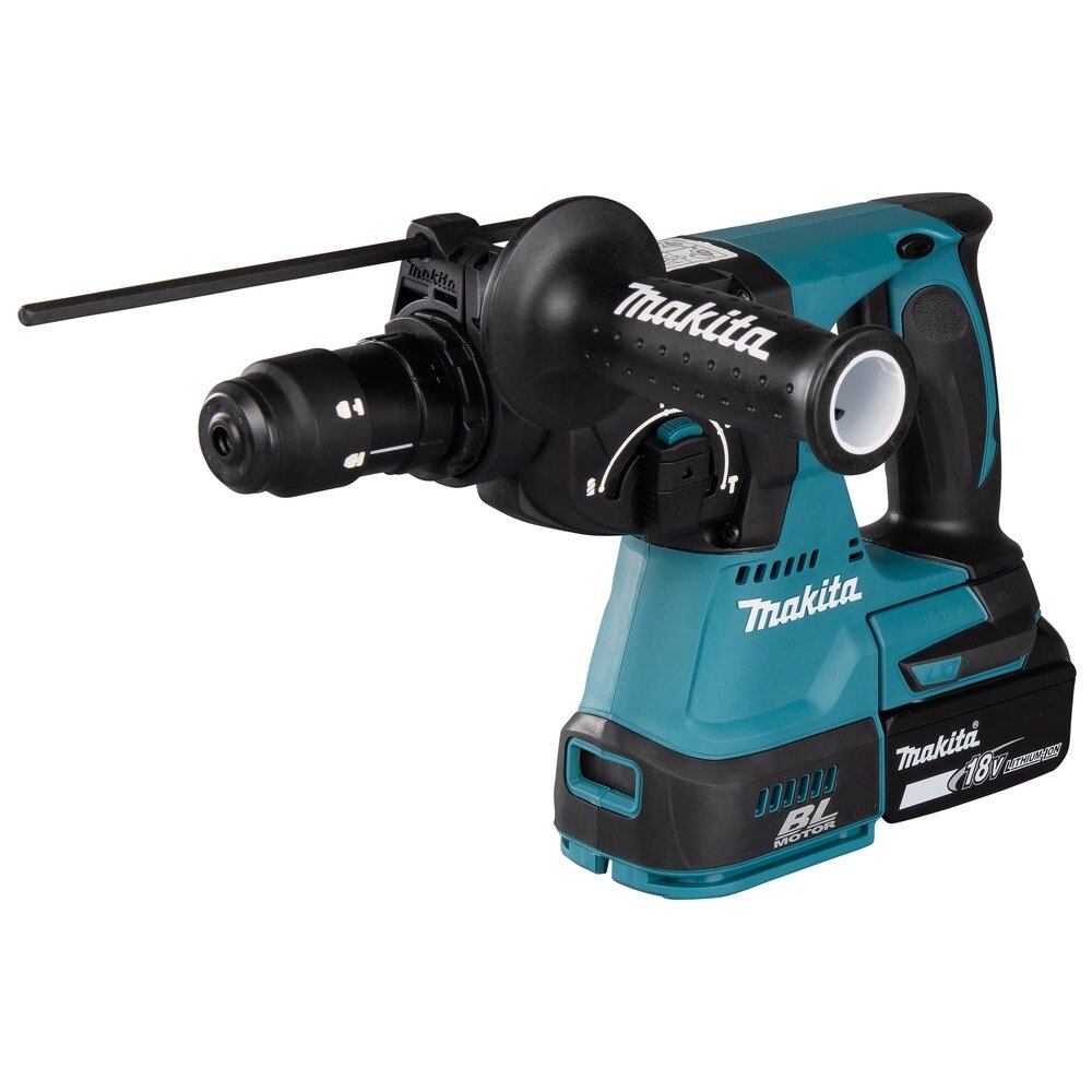 Akumuliatorinis perforatorius 18V 5Ah Makita DHR243RTJW