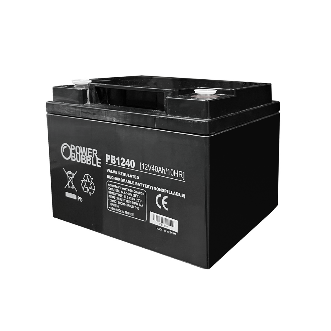 Battery Power Bubble PB1240 (40Ah, 12V)