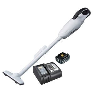 Akumuliatorinis dulkių siurblys 18V Makita DCL180SFW