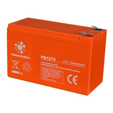 Battery Power Bubble Premium PBP1207 (7Ah, 12V)