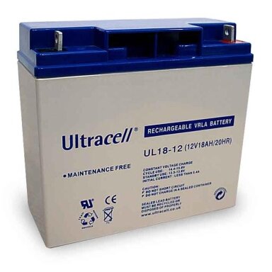 Battery Ultracell UL18-12 (18 Ah, 12V)