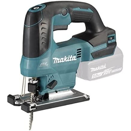 Akumuliatorinis siaurapjūklis 18V Makita DJV184Z (be akumuliatoriaus ir be pakrovėjo) Akumuliatorinis siaurapjūklis 18V Makita DJV184Z (be akumuliatoriaus ir be pakrovėjo)