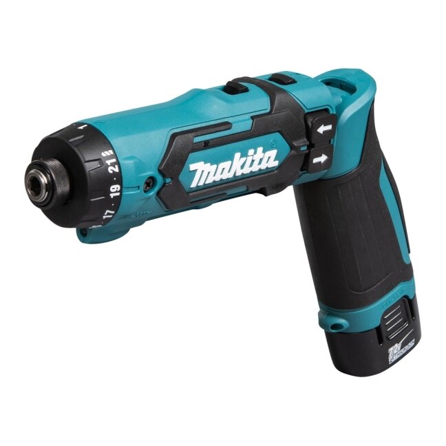 Akumuliatorinis suktuvas 7,2V 1,5Ah Makita DF012DSJ Akumuliatorinis suktuvas 7,2V 1,5Ah Makita DF012DSJ