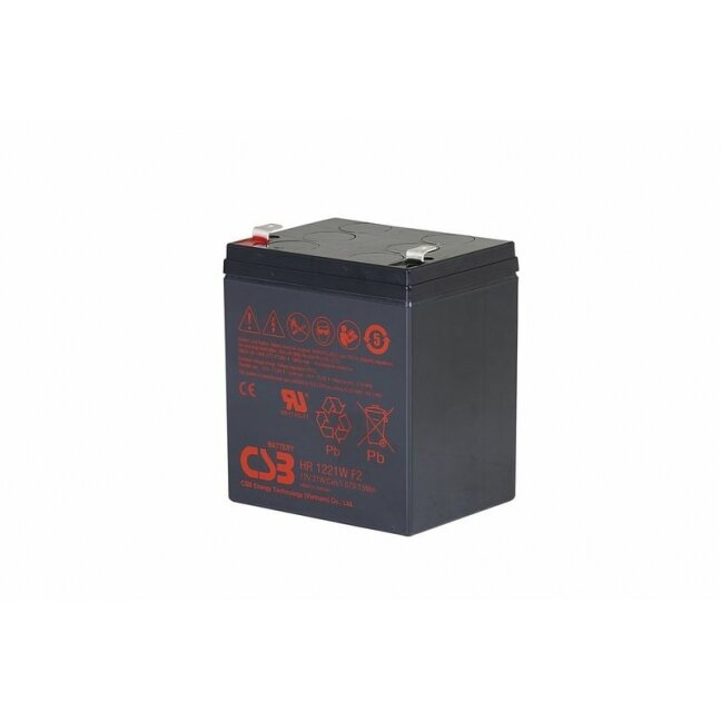 Akumuliatorius CSB (5Ah, 12V, F2, VRLA, AGM) Akumuliatorius CSB (5Ah, 12V, F2, VRLA, AGM)