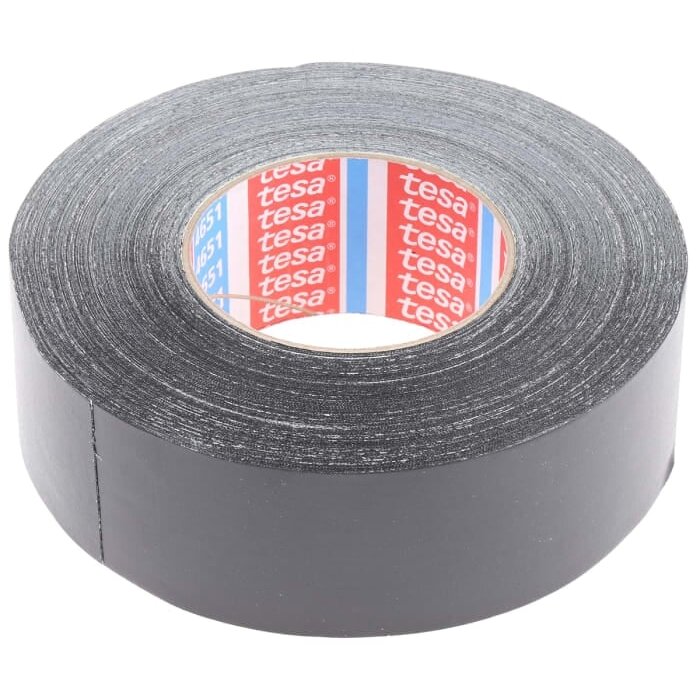 Acrylic Coated tape TESA PREMIUM (black) 25m x 50mm 04651-00014-00 Acrylic Coated tape TESA PREMIUM (black) 25m x 50mm 04651-00014-00