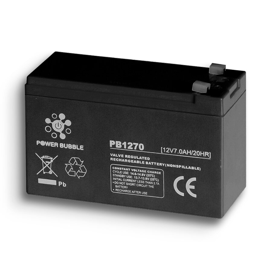 Battery Power Bubble PB1207 (7Ah, 12V) Battery Power Bubble PB1207 (7Ah, 12V)