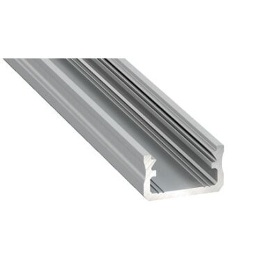 Aluminum profile Lumines for LED strips A (gray, anodized, 2m)