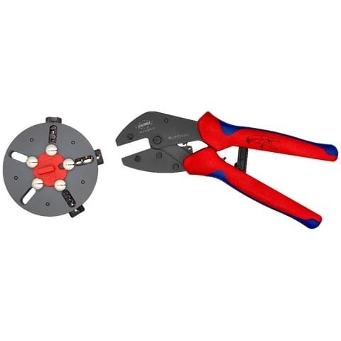 Ferrule crimping pliers Knipex 97 33 01 (with interchangeable crimping profiles) 2/2 Ferrule crimping pliers Knipex 97 33 01 (with interchangeable crimping profiles) 2/2
