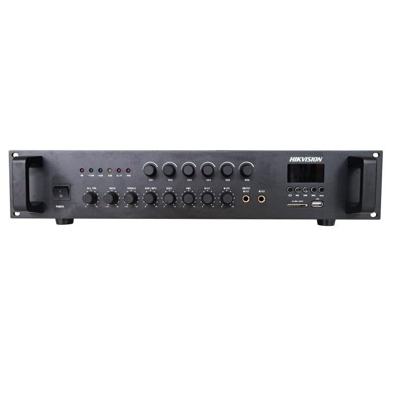 Analoginis stiprintuvas Hikvision DS-QAE0A240G1-VB6 (240W, Bluetooth, USB) Analoginis stiprintuvas Hikvision DS-QAE0A240G1-VB6 (240W, Bluetooth, USB)