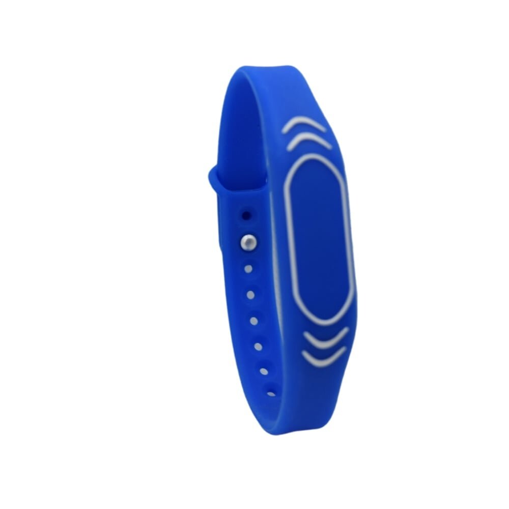 Bracelet for access control 125Khz (blue, fastened)