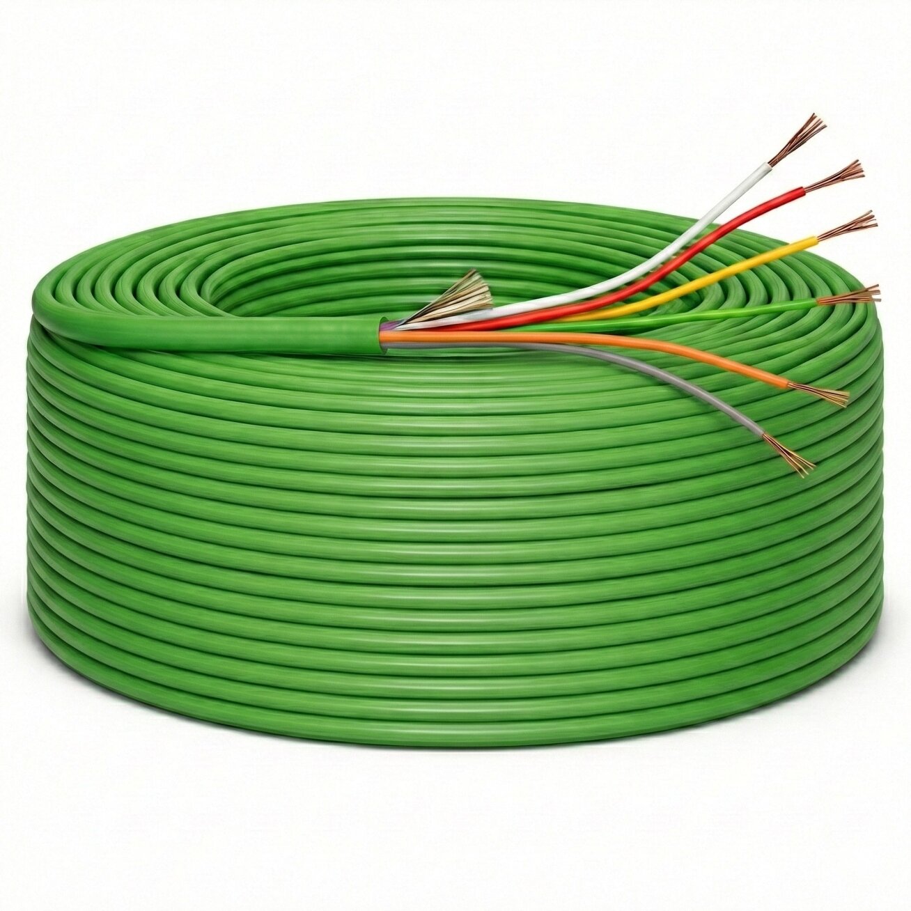 Security cable CAVI FERMI 8x0.22 (stranded, shielded, LSZH, Cca, 500m)