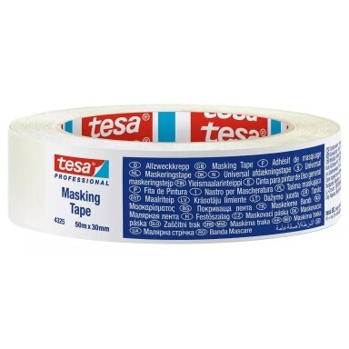 TESA Protective paint tape (white) 50m x 38mm 04325-00003-01