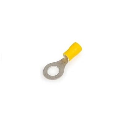 AT presuojamas izoliuotas žiedas M6 (6 mm², geltonas)