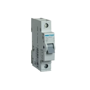Automatic switch Hager MC140 (40A, 1P, 230V, 6kA)