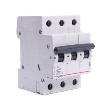 MCB RX3 Legrand 419171 (25A, 3P, 230V, 6kA)