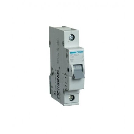 Automatinis jungiklis Hager MC163 (63A, 1P, 230V, 6kA) Automatinis jungiklis Hager MC163 (63A, 1P, 230V, 6kA)