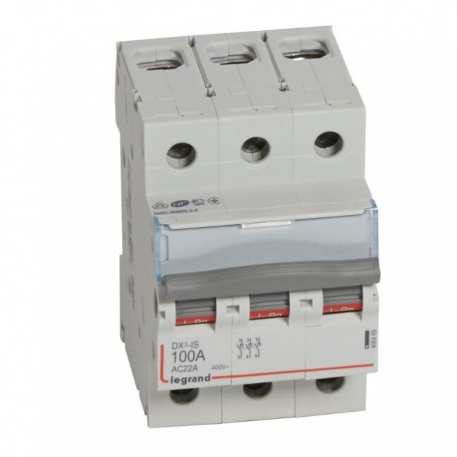 Automatinis jungiklis MCB RX3 Legrand 406469 (100A, 3P, 230V, 6kA) Automatinis jungiklis MCB RX3 Legrand 406469 (100A, 3P, 230V, 6kA)