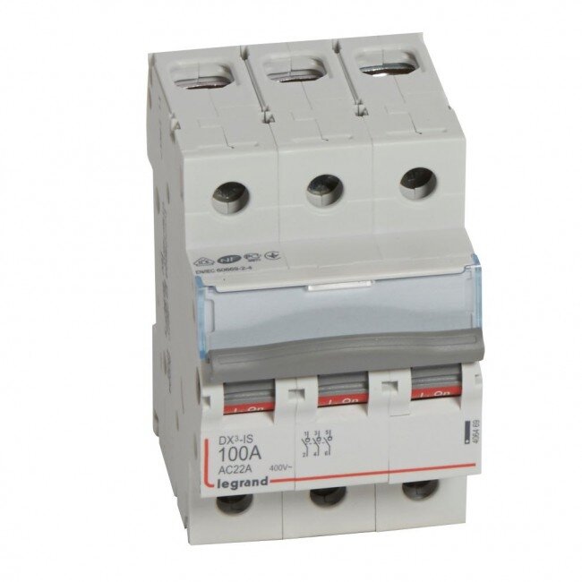 Automatinis jungiklis MCB RX3 Legrand 406469 (100A, 3P, 230V, 6kA) Automatinis jungiklis MCB RX3 Legrand 406469 (100A, 3P, 230V, 6kA)