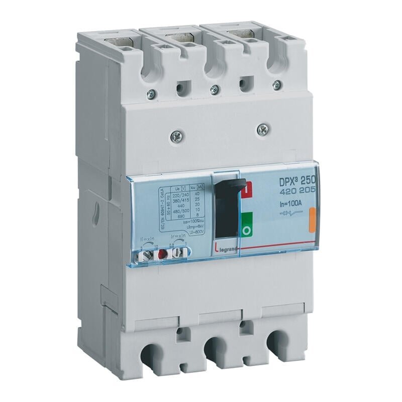 Automatinis jungiklis DPX3 250TM Legrand 420205 (100A, 3P, 25kA) Automatinis jungiklis DPX3 250TM Legrand 420205 (100A, 3P, 25kA)